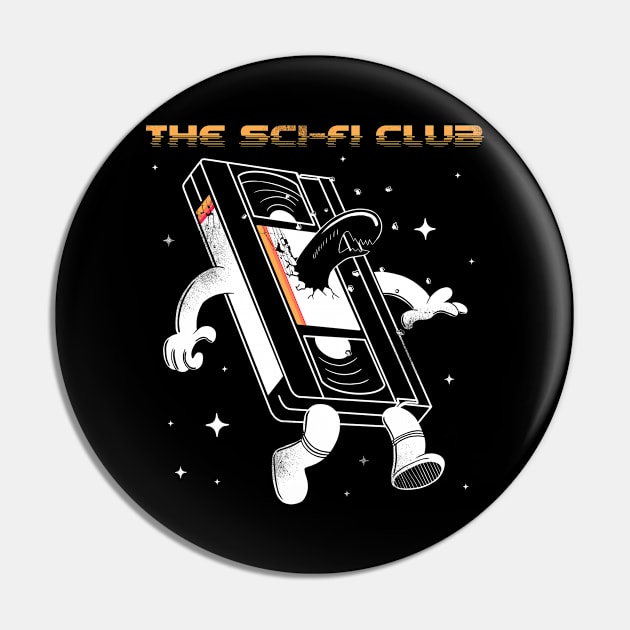 The Sci-Fi Club Pin by Sachpica