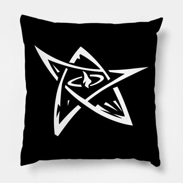 The Elder Sign - Lovecraft 30 Coins Arcane Sigil Pillow by AltrusianGrace