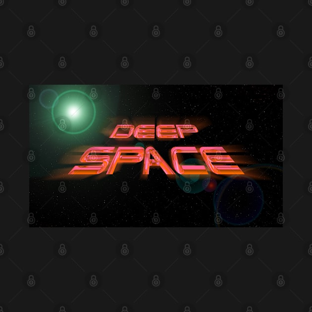 Deep Space - Orange by The Black Panther