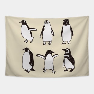 Know your penguin Tapestry