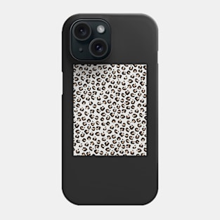 Leopard pattern, Abstract print, Retro, Mid century art Phone Case