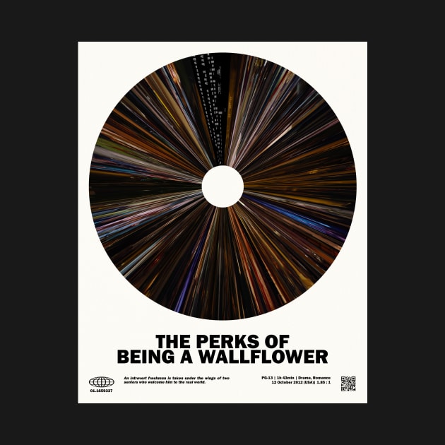 minimal_ Perks of Being a Wallflower Barcode Movie by silver-light