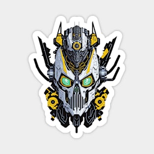 Mecha Skull S03 D21 Magnet