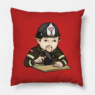 Firefighter using Hammer Pillow