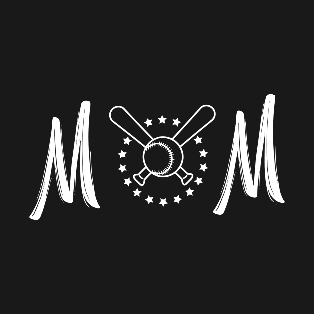 Baseball Mom MVPs - Funny & Cool Gift for Mothers, Friends, and Girlfriends - Cute & Loving Sports Mom Apparel for Women by Satrok