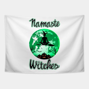 Namaste Witches Tapestry