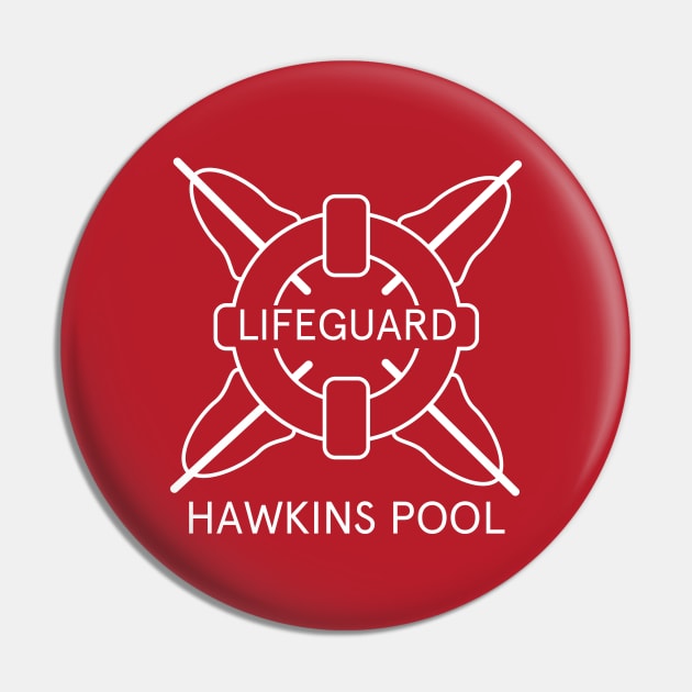 Lifeguard Hawkins Pool Pin by AliceTWD