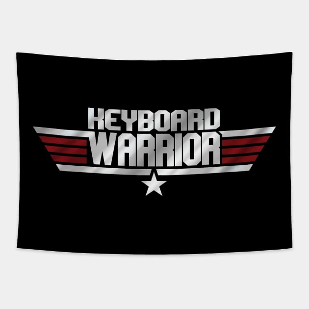 Keyboard Warrior I Tapestry by prometheus31