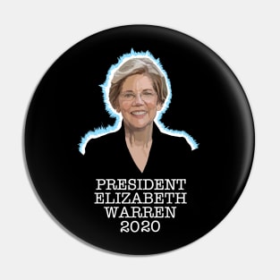 PRESIDENT ELIZABETH WARREN 2020 [1] Pin