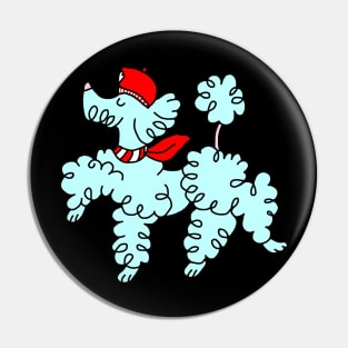 Doodle Poodle Pin