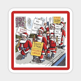 Santa Strike Magnet