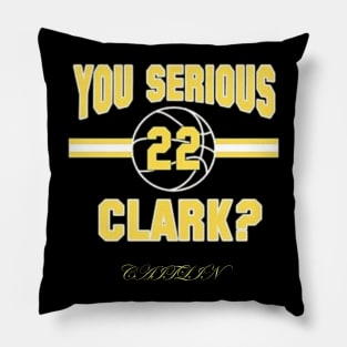 Squatch King Threads You Serious Clark? Mens Women Youth Pillow