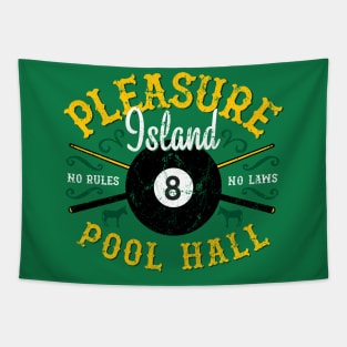 Pleasure Island Pool Hall Tapestry