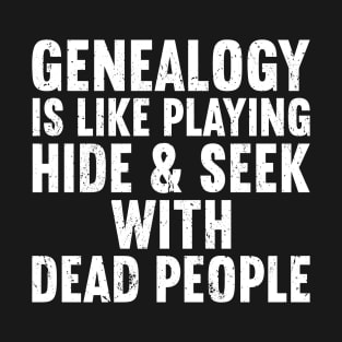 Genealogy Genealogist T-Shirt