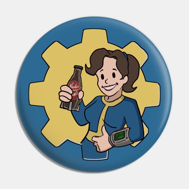 New Vault Girl Pin by luka1