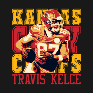 Travis Kelce Pop Art Graphic T-Shirt