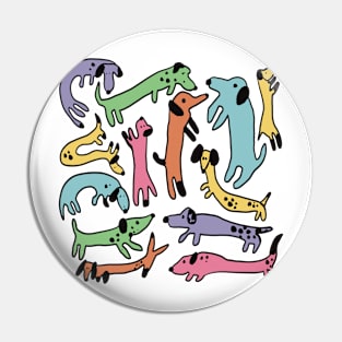 Lots of sausage dogs Pin