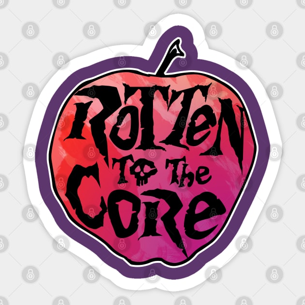 Rotten to the Core - Descendants - Sticker