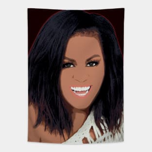 michelle obama Tapestry