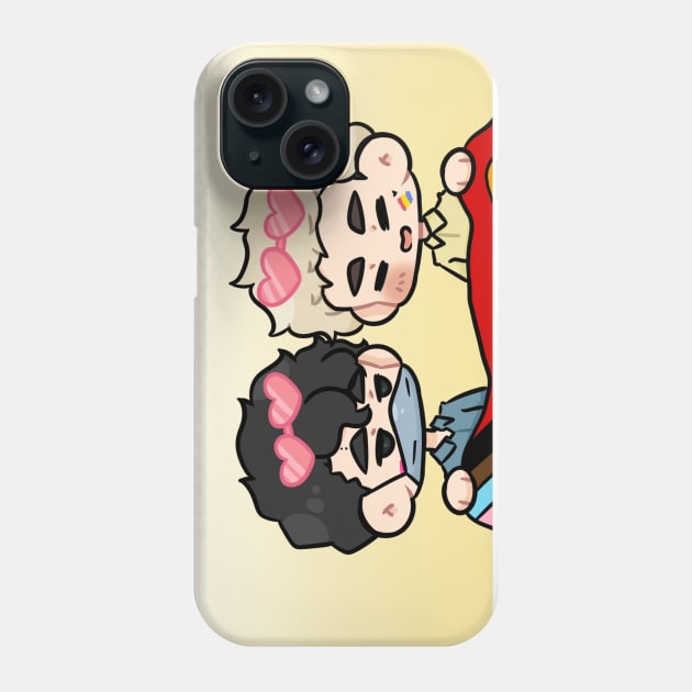 Sakusa Kiyoomi and Atsumu Miya - Pride Parade v1 Phone Case by _hiraku.art