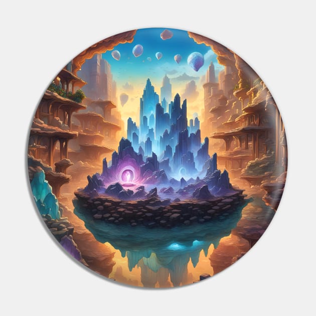 Crystal Caverns Pin by Lyvershop