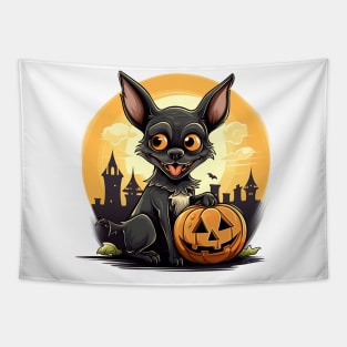 Halloween Chihuahua Dog #2 Tapestry