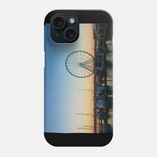 photography Sunset by the ocean city in USA photography design carousel Phone Case