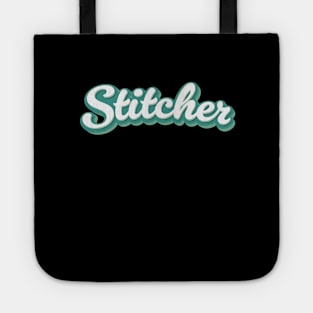 Stitcher Aqua Tote