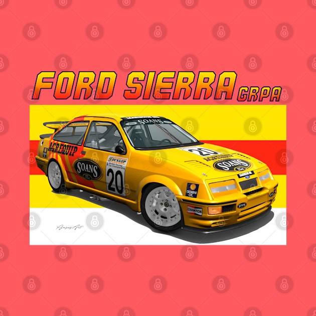 GrA Ford Sierra RS Cosworth by PjesusArt