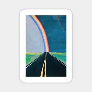 Rainbow Road Magnet