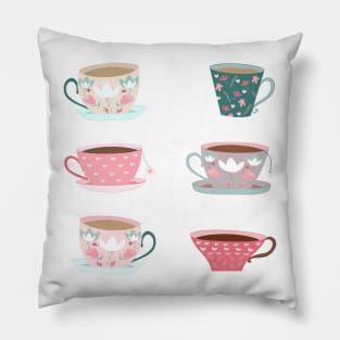 Tea Party Pillow