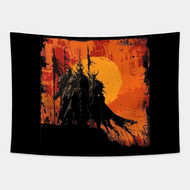 lord of chaos Tapestry by horrorshirt