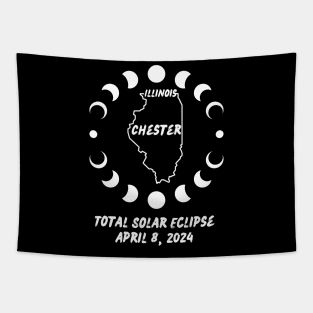 Illinois Total Solar Eclipse 2024 Tapestry