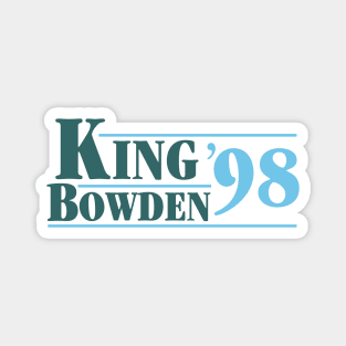 King & Bowden '98 Magnet