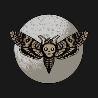 Skull Moth Moon T-Shirt