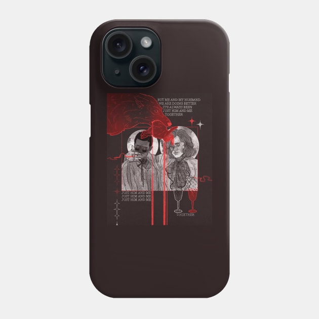 just him and me Phone Case by plasticlamb