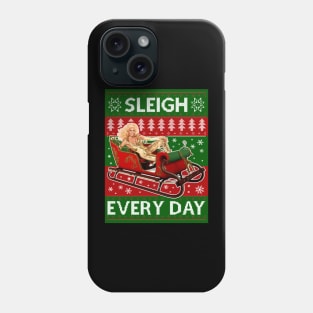 Sleigh Everyday RuPaul Christmas Knit Phone Case