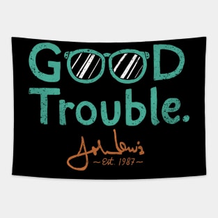 Good trouble john lewis Tapestry