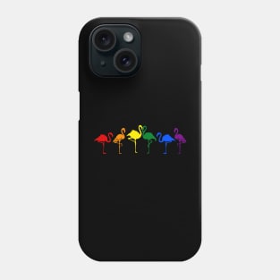 Gay Pride Pink Flamingo LGBT Pride Month Phone Case