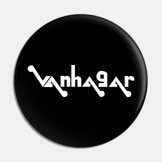 Van Hagar - Old VH logo Style - Horizontal Pin by RetroZest