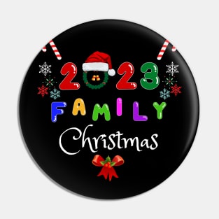 2023 Family Christmas Pin