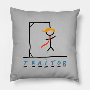 Hangman game... traitor Pillow