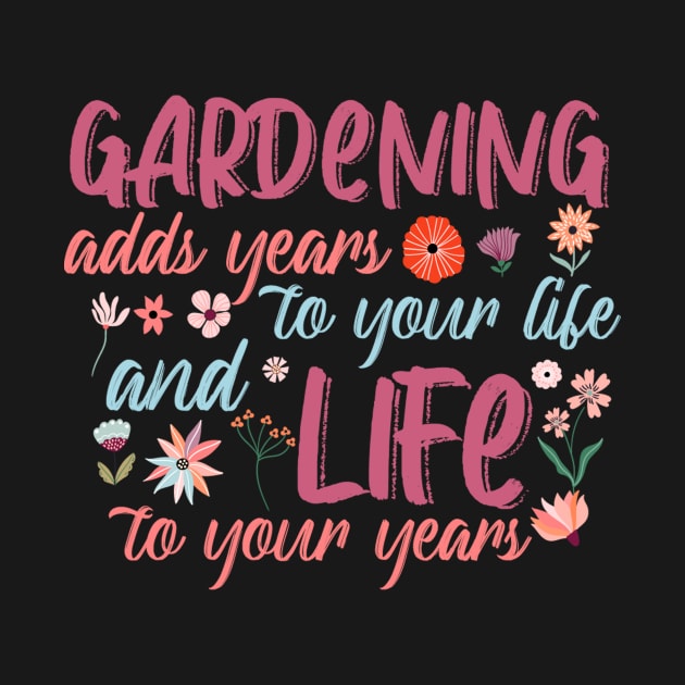 Gardening adds year to your life by  El-Aal