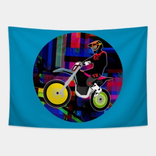 Motocross Tapestry