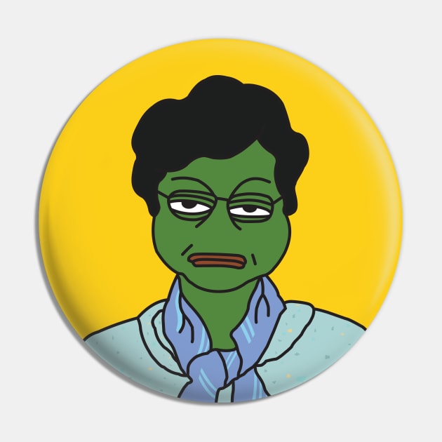 Carrie the Frog -- 2019 Hong Kong Protest Pin by EverythingHK