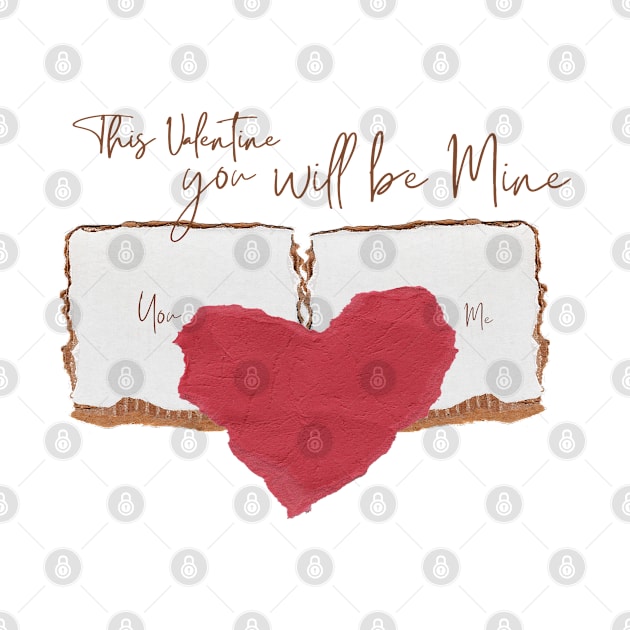 This valentine you will be mine by Color by EM