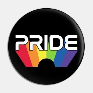 PRIDE LOGO RAYS Pin