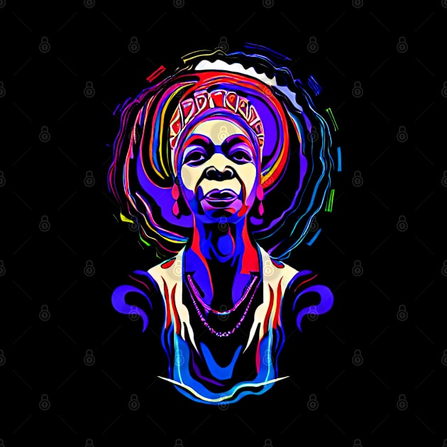 Nina Simone by BAJAJU