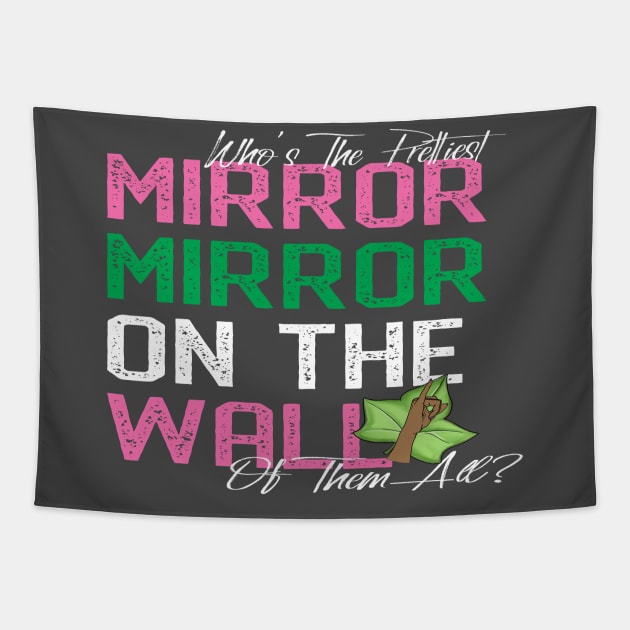 Mirror Mirror On The Wall Tapestry by Pretty Phoxie LLC