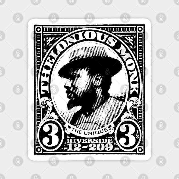 Thelonious Monk Magnet by CosmicAngerDesign